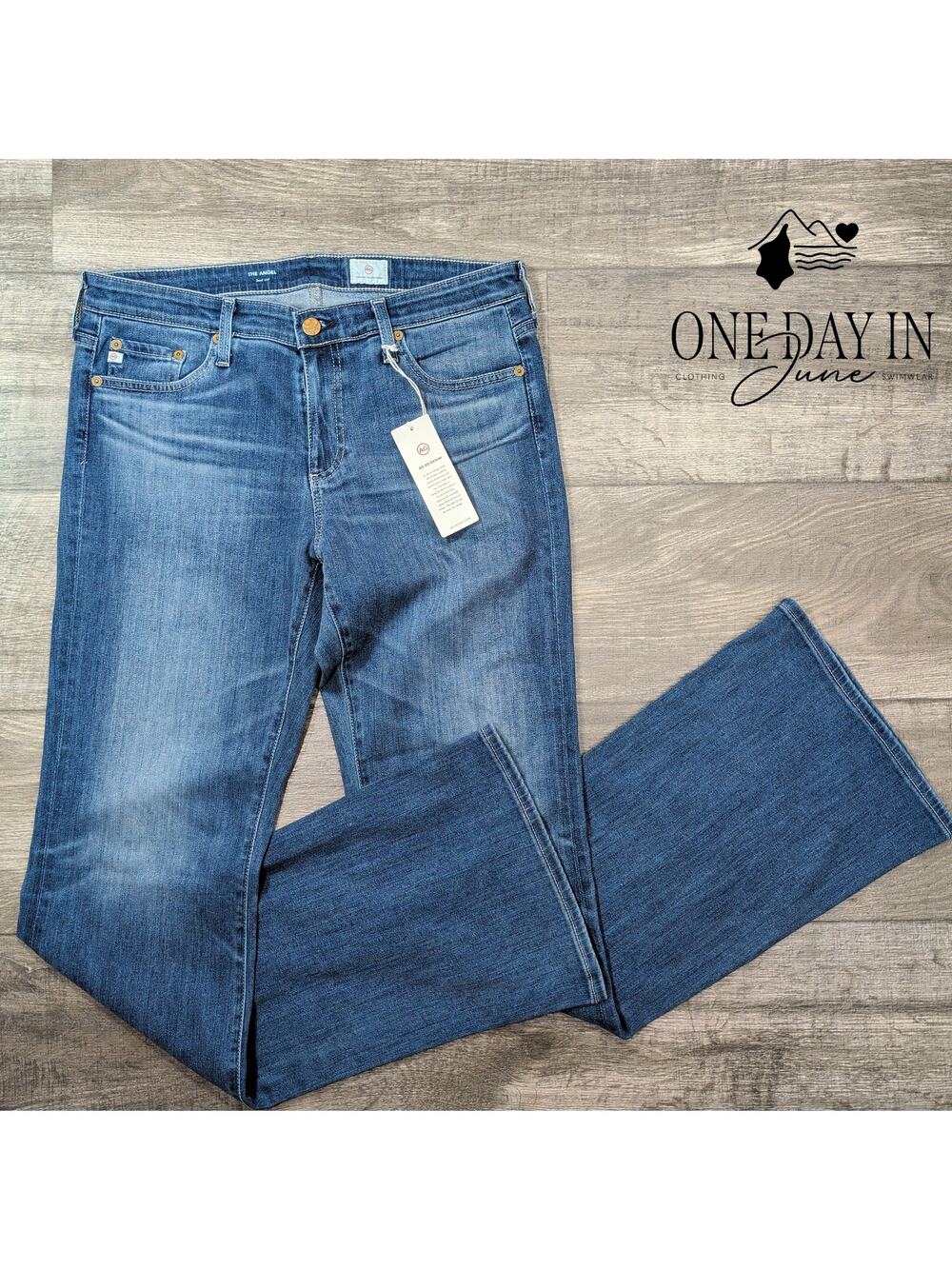 AG Adriano Goldschmied The Angel Bootcut Jeans Size 10 (30)